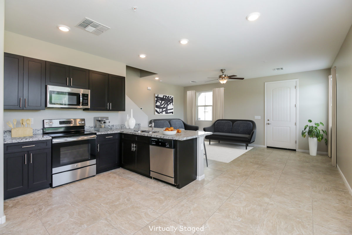 Kitchen and Living Room at Vistancia