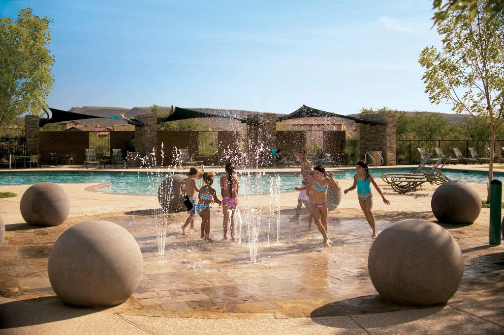 School out for summer. Recreational area.