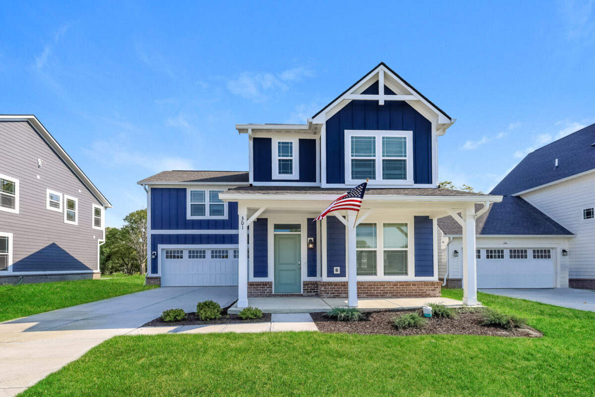 Indianapolis home front view