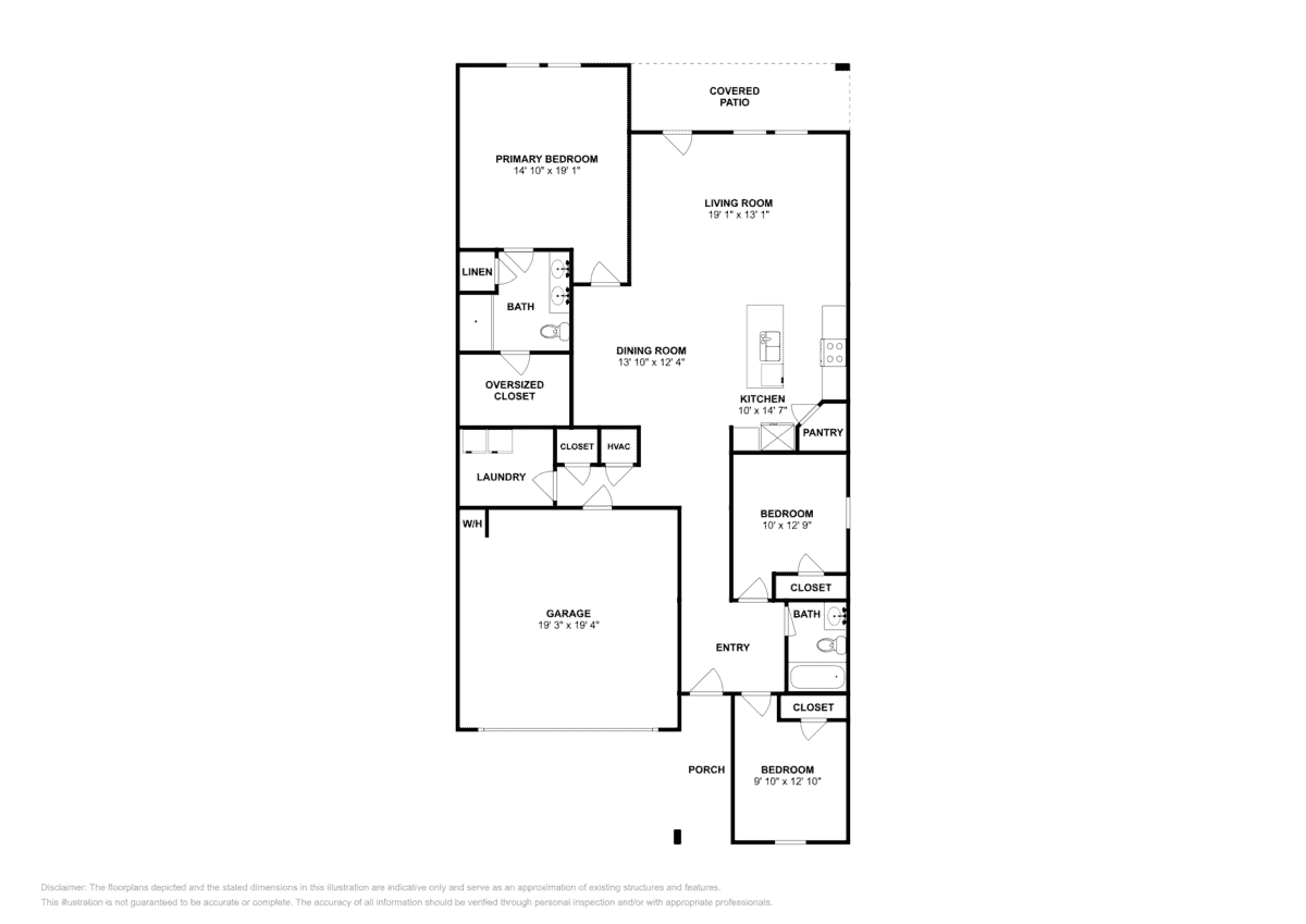 Moonbeam Floor Plan at Trails at Culebra